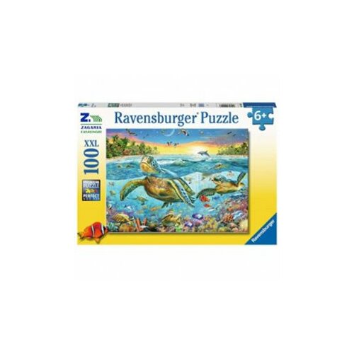 Ravensburger plivanje sa kornjačama puzzle - RA12942 Slike