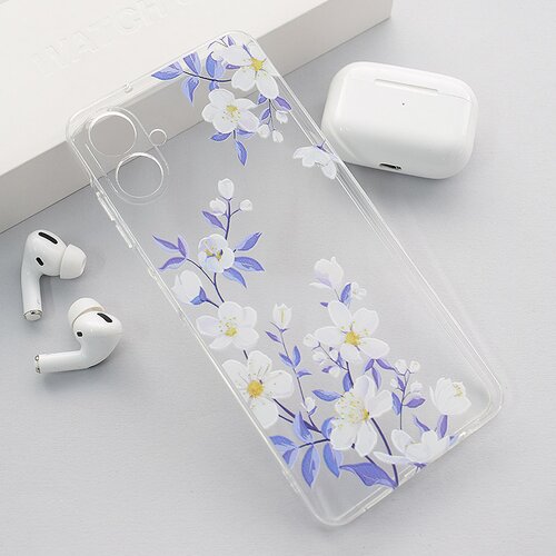 Nanobit Maska za Samsung A06/ A065F White Blossom Print Cene