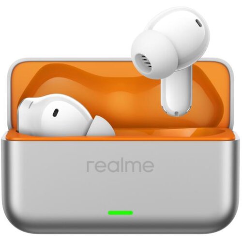 Realme Brezžične slu&scaron;alke (TWS) Buds T500 Pro srebrno-oranžne, (5000262258) Cene