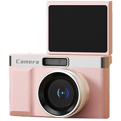 INF Retro digitalni fotoaparat z dvojno lečo, 5x optičnim zoomom in LCD zaslonom Pink, (5000071109) Cene