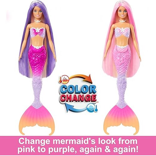 Mattel Lutka Brabie sirena sa dodacima HRP97 Slike
