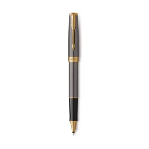 Parker Royal Sonnet Grey Gold Trim Roler olovka Slike