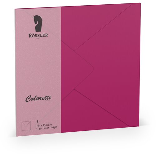 Grupo COLORETTI VELIKA KVADRATNA KUVERTA 5 ENOT MAGENTA, (20870610) Cene