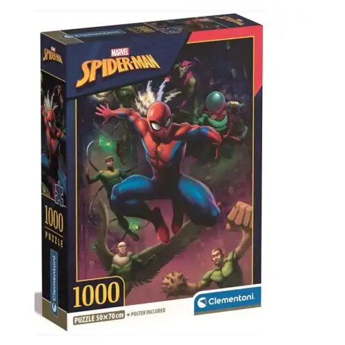 Clementoni Slagalica Spiderman Marvel 39768, 1000 Delova Cijene
