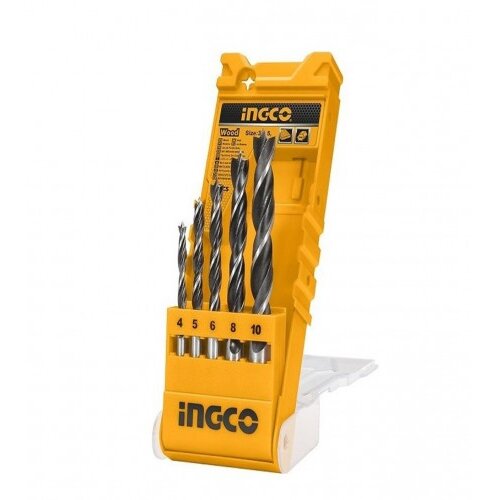 INGCO TOOLS Boreri set za drvo 5/1 AKD5058 Slike