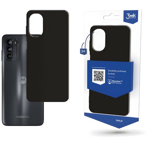 3mk Matt case ovitek za Motorola Moto G52 - Črna Cene