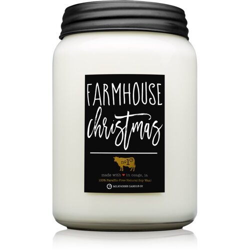 Milkhouse Candle Co. Farmhouse Christmas mirisna svijeća Mason Jar 737 g Slike