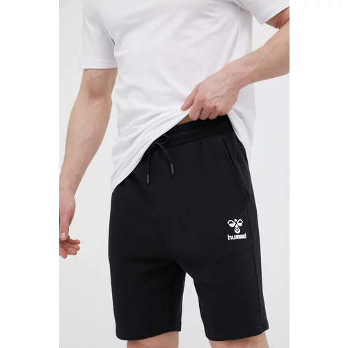 Hummel Kratke hlače za muškarce, boja: crna