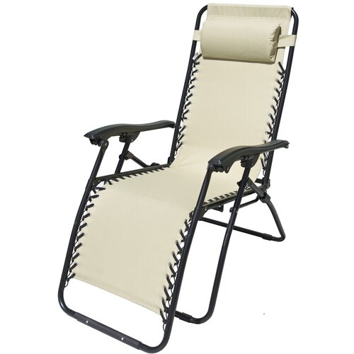 Vrtni ležalniki in počivalniki Vrtni fotelj 2320 OXFORD kovinski – bež Cene