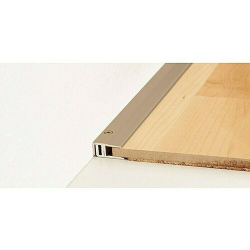 LOGOCLIC Završni profil (Mat plemeniti čelik, 0,9 m x 21 mm, Vrsta montaže: Vijci) Cijene