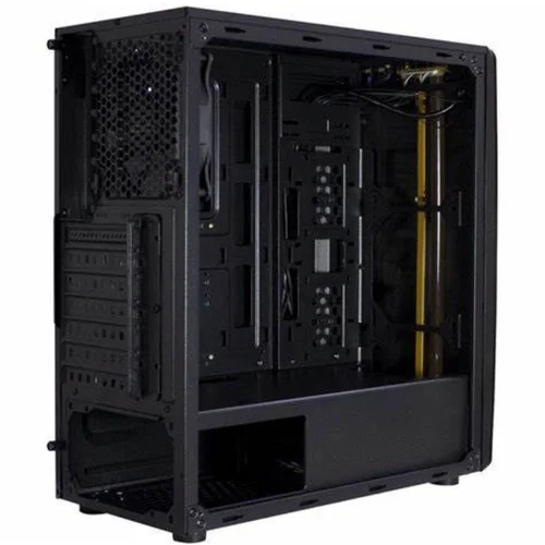 InterTech Case Thunder ATX, mATX, ITX, 1x 120mm fan, tinted window side panel