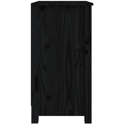  za knjige Crna 50x35x68 cm od masivne borovine Slike