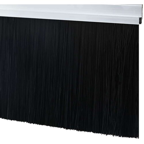  Držač četke za vrata 12 pcs Srebrno 100 cm Aluminijski legura Slike