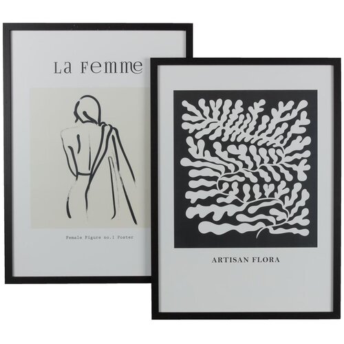 Aurora Picture frame Oscar 50x70cm black ( 4912367 ) Cene