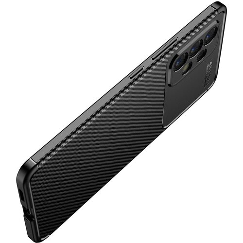 Techsuit CarbonFiber maska za Samsung Galaxy A53 5G &amp;ndash; crna Slike