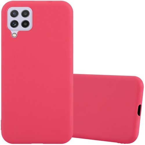 Cadorabo Case, združljiv s Samsungom v Candy Red - Za&amp;scaron;čitni pokrov iz fleksibilnega silikona TPU, (20589806) Slike