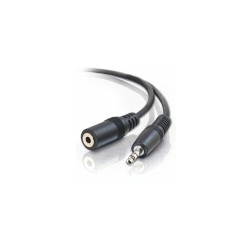 E-green kabl audio 3.5mm - 3.5mm M/F (produžni) 3m crni Cene