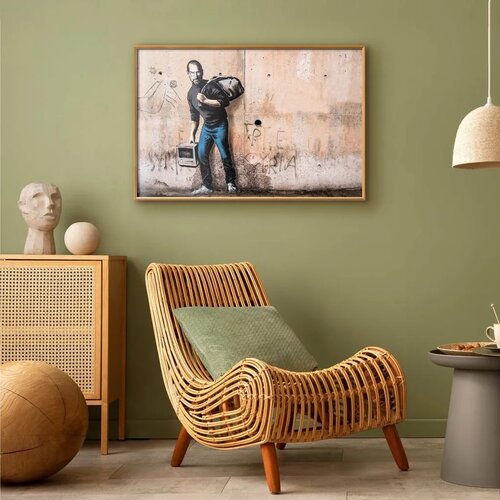  Plakat - Steve 42x29.7 Zlatni okvir Cene