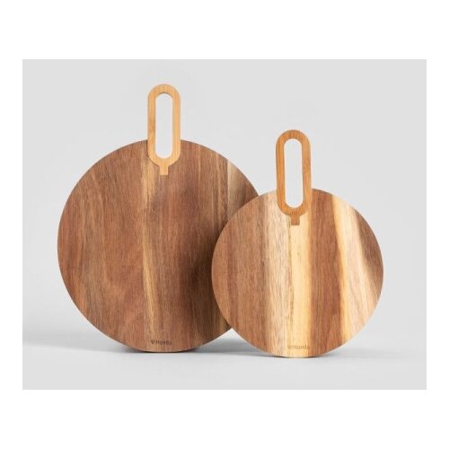 Dekordom daska za sečenje set 2pcs mooka - round - hml ( 044354 ) Slike