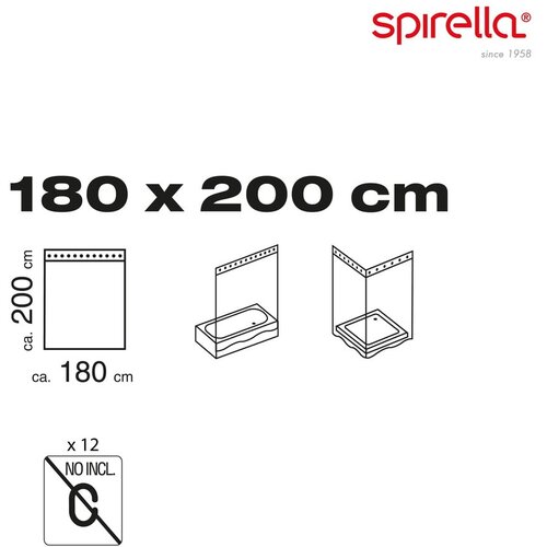 Spirella Tu&amp;scaron; zavjesa 180x200 cm Bizarre &amp;ndash; Slike