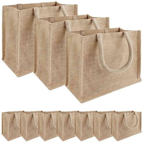  Torbe od jute 10 Prirodna 26 x 22 x 14 cm 100% Jut - Prirodna 26 x 22 x 14 cm 10 Cijene