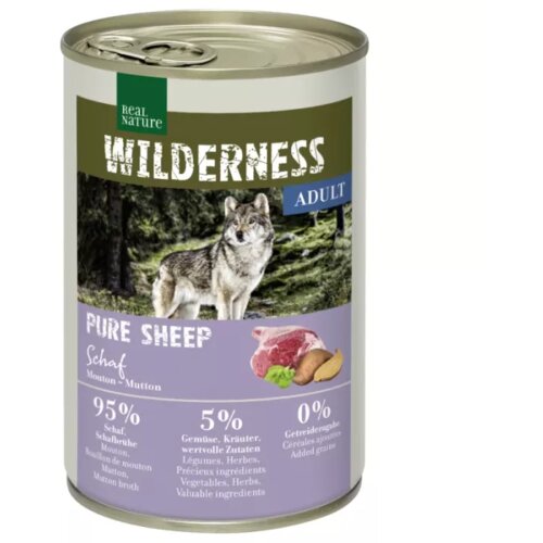 Real Nature Wilderness Adult Pure Sheep ovca 400g konzerva Cene