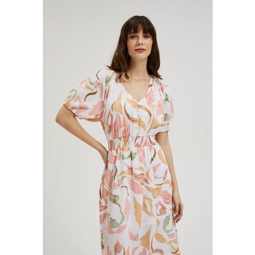 Marisse Women's Dress L-Su-4349 White Cene