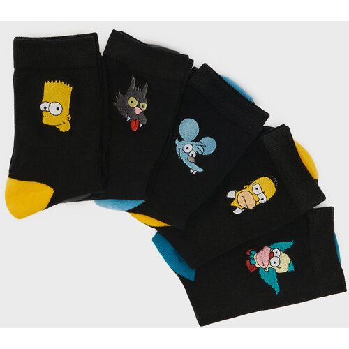 House - Komplet od 5&amp;nbsp;para dugih čarapa The Simpsons - &amp;Scaron;arena Slike