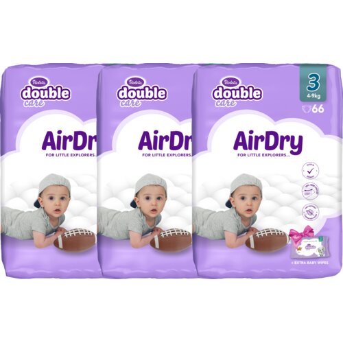 Violeta pelene Double Care Air Dry mjesečno pakiranje 3/1 XXL Cene