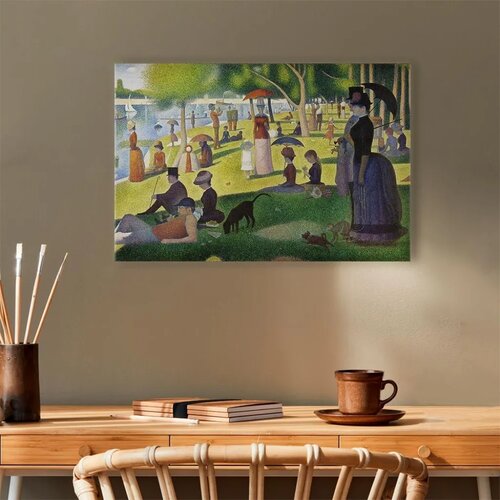  Slika - Georges Seurat &amp;ndash; Sunday Afternoon on the Island of La Grande Jatte 30x20 Slike