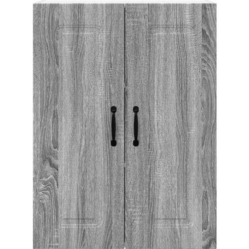 VidaXL zidni kuhinjski ormarić s policom siva sonoma 60 x 31 x 80 cm Slike