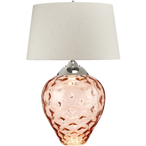 Quintiesse Samara Velika namizna svetilka iz lososovega stekla, (22099526) Cene