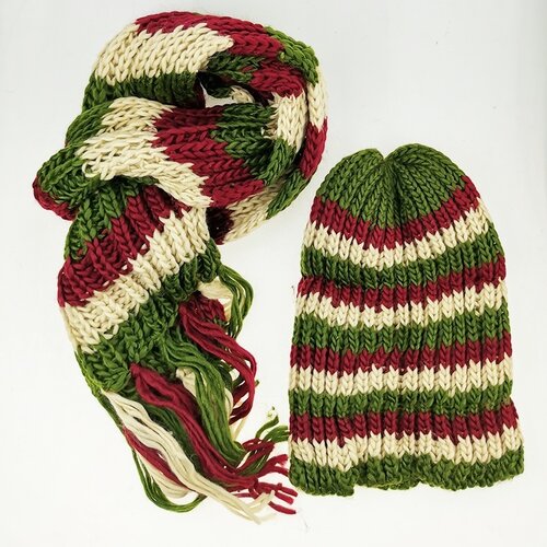 Kapa i šal ženski-šareni C07010 Cene