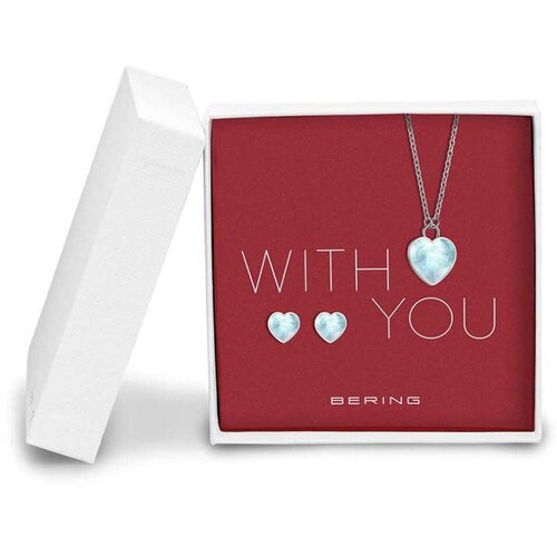 Bering komplet ogrlica + minđuše  431-715-SILVE Cene