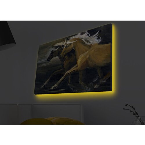 Wallity Slika sa LED osvetljenjem 4570MDACT-042, 45x70 cm Cene