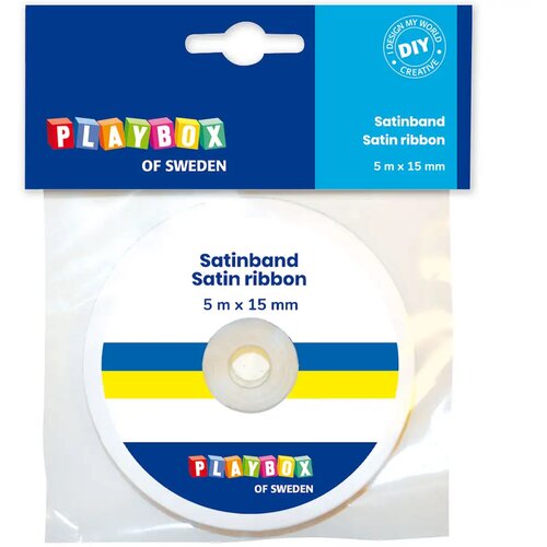 Playbox PlayBox: Modro-rumen trak iz satena, &scaron;irine 15 mm, dolžine 5 m. Cene