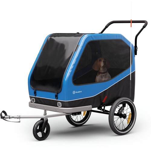 Klarfit Goldie Buggy, prikolica za kolo, 324 l, max. 40 kg, zložljiv, odporen na vremenske vplive Cene