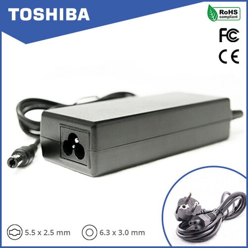  Punjač za Toshiba laptop  konektor punjača: 5.5 x 2.5 mm 90W (19V 4.74A) Cijene