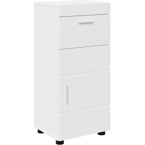  Set namje&amp;scaron;taja za kupaonicu TULUM 5 pcs Bijelo 60 x 34 x 63 cm Slike