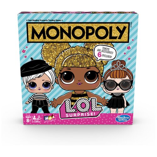 Hasbro Namizna DruŽabna Igra Monopoly - L.o.l. Surprise Slike