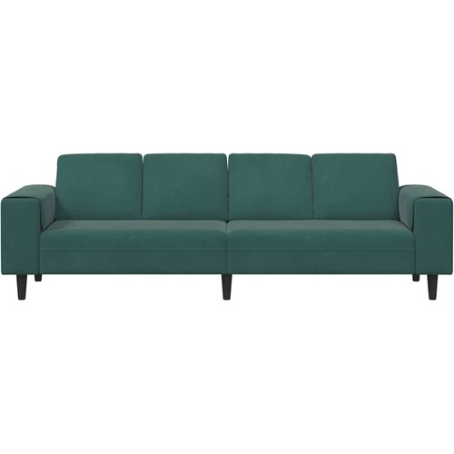  Kauč za dnevni boravak Tamnozelena 250 x 77 x 76 cm Slike
