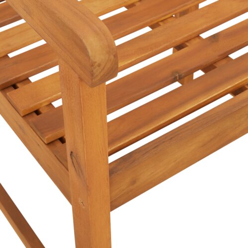 vidaXL Vrtne stolice 8 kos 56x55.5x90 cm Trd les akacija Cene
