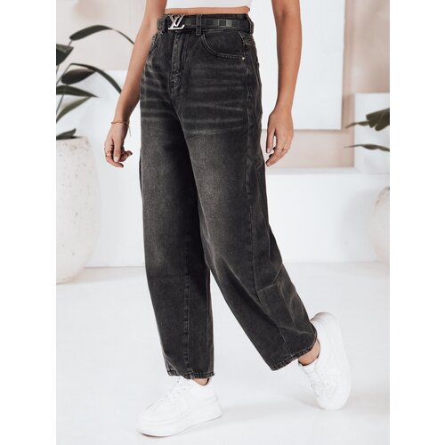 DStreet Jeansy damskie balloon fit czarne Cene