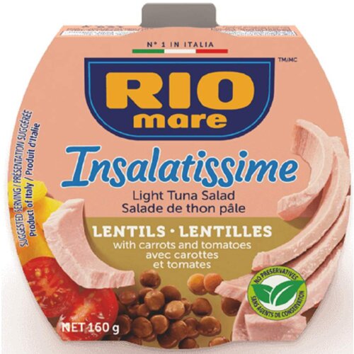 Rio Mare tuna u salati sa socivom 160G Cene