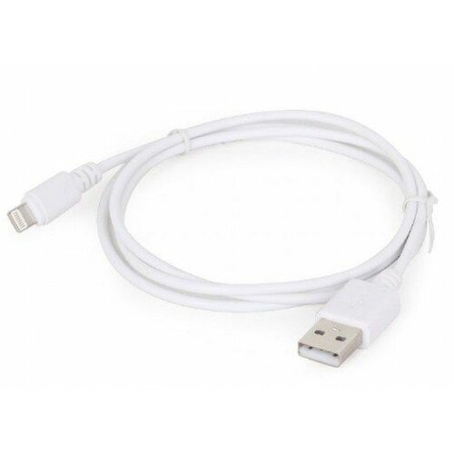Gembird usb kabl 2.0 a-plug to micro apple iphone l-plug 2M CC-USB2-AMLM-2M-W Slike