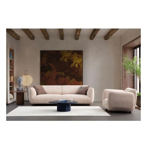 Atelier Del Sofa sofa sa 4 sedi&scaron;ta pavia, 260x90x75 cm, krem Cene