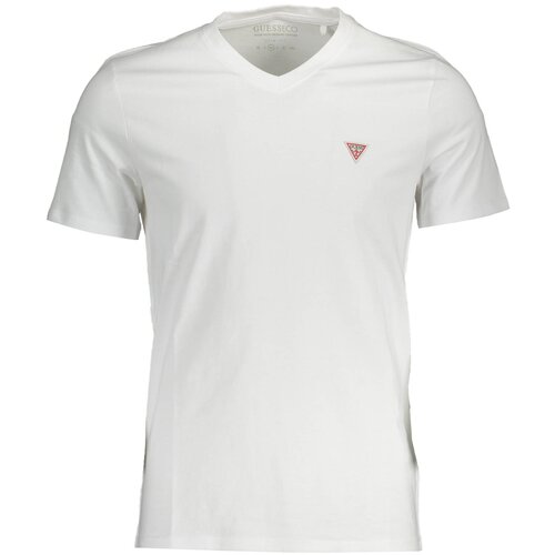 Guess Jeans MAN SHORT SLEEVE T-SHIRT WHITE Slike