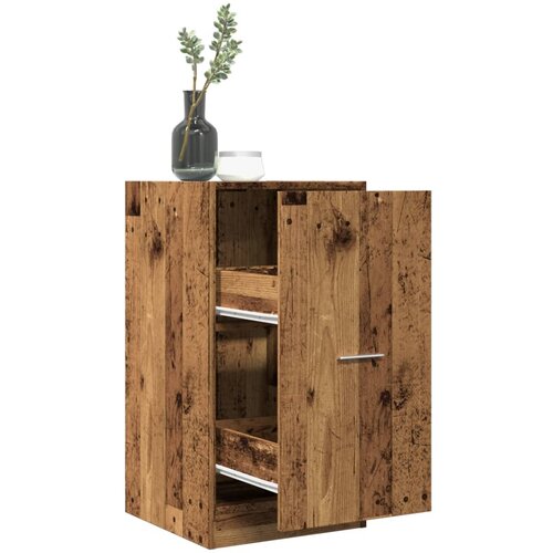 vidaXL Ormarić za lijekove boja starog drvo 40x41x77,5 cm drveni Cijene