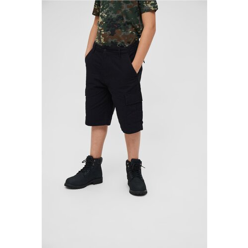 Brandit BDU Ripstop Kids' Shorts - Black Slike