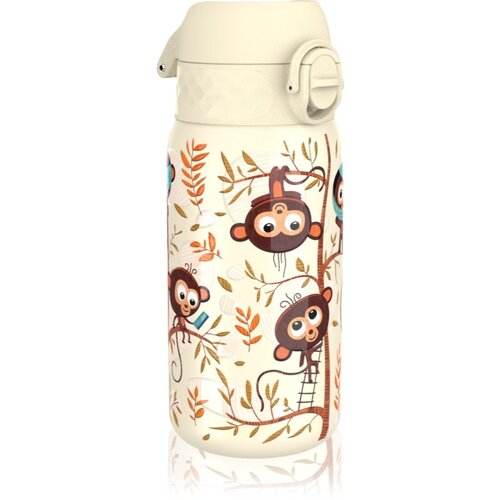 Ion8 Leak Proof boca za vodu od nehrđajućeg čelika za djecu Monkeys 400 ml Slike